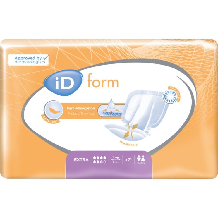 Σερβιέτα Ακράτειας iD form maxi 21 τμχ