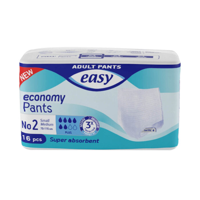 Πανα βρακακι easy pants economy Small-Medium 16 τεμαχιων No2
