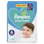 Pampers Active Baby Maxi Pack Νο6 (13-18kg) 44 τεμ