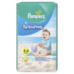 Βρακάκια πισίνας Pampers Splashers No 3-4 (6-11kg) 12τμχ