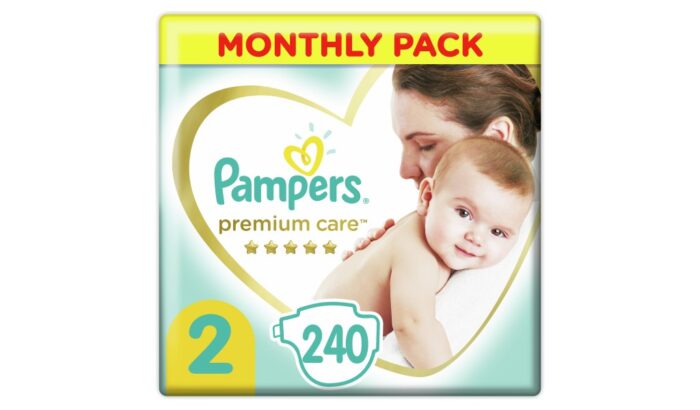 Pampers Premium Care Monthly Pack Νο2 (4-8kg) 240ΤΜΧ