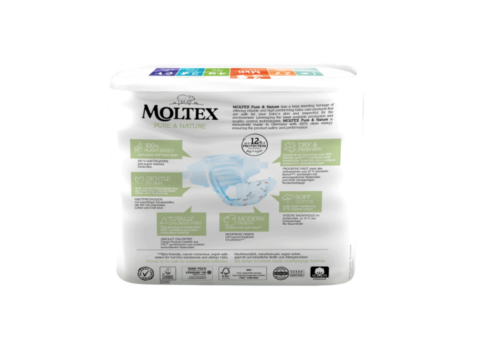 Moltex pure & nature midi no3 4-9kg 33 τεμαχίων - 3