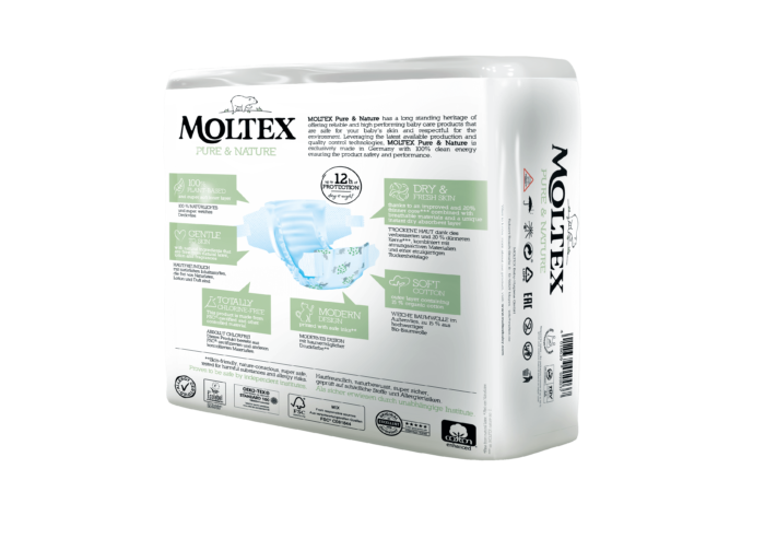 Moltex pure & nature maxi no4 7-18kg 29 τεμαχίων - 2