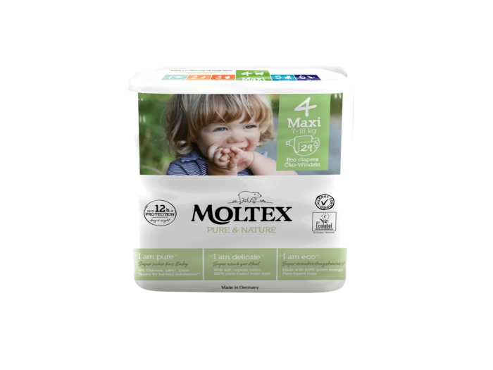 Moltex pure & nature maxi no4 7-18kg 29 τεμαχίων - 3