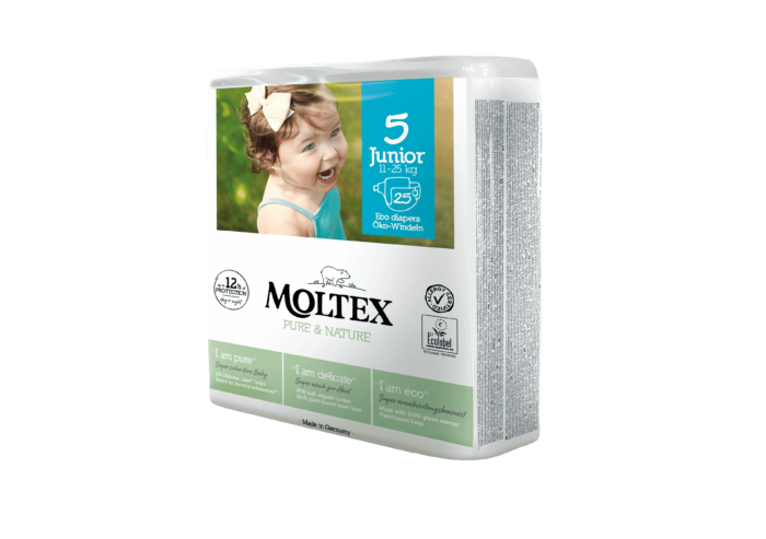 Moltex pure & nature junior no5 11-25kg 25 τεμαχίων