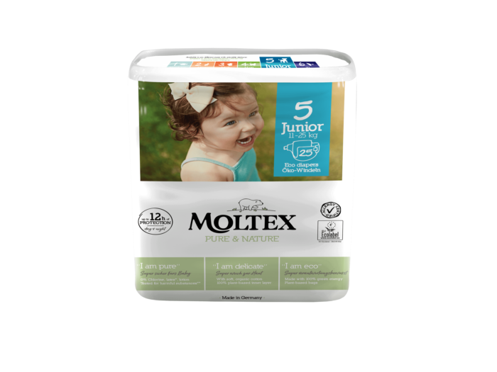 Moltex pure & nature junior no5 11-25kg 25 τεμαχίων - 3