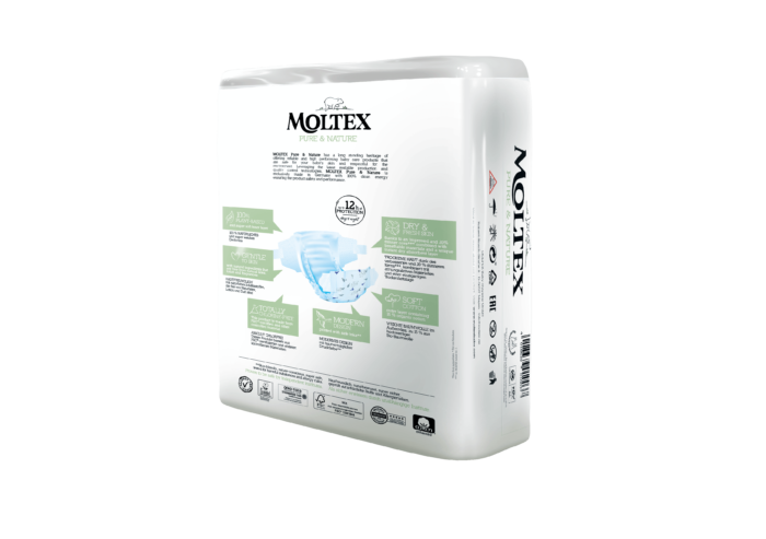 Moltex pure & nature XL no6 16-30kg 21 τεμαχίων - 2