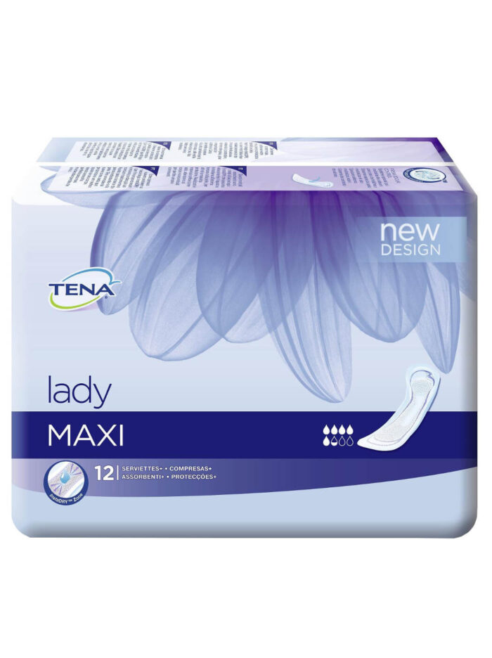 Tena Lady Maxi Απορροφητικές Σερβιέτες (12τεμ)