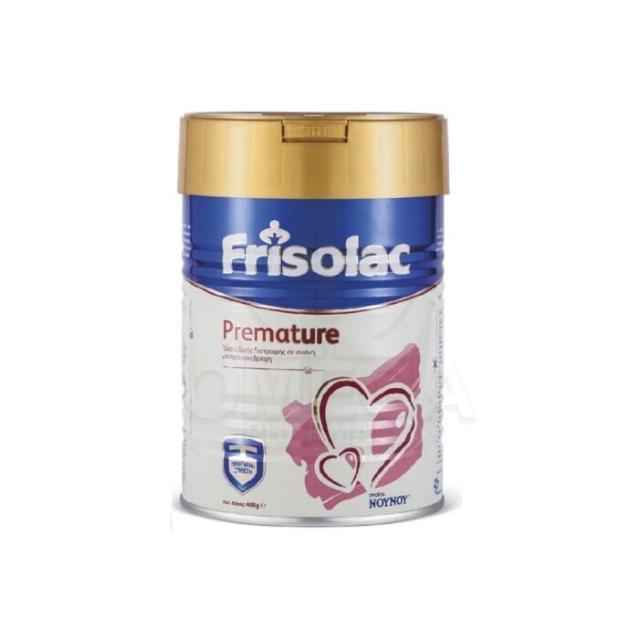NOYNOY Frisolac Premature, Γάλα Ειδικής Διατροφής σε Σκόνη για Πρόωρα Βρέφη 400gr