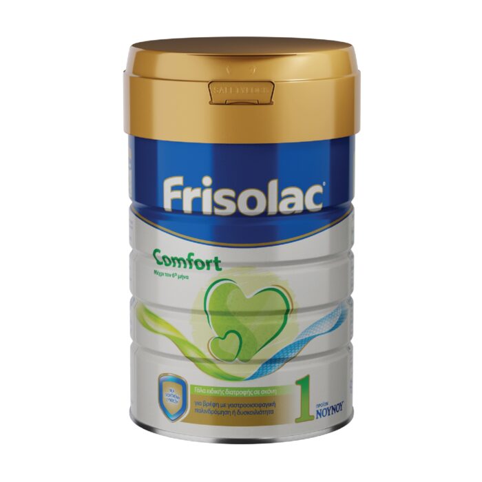 NOYNOY Frisolac Comfort No1, Για Δυσκοιλιότητα ή Γαστροοισοφαγική Παλινδρόμηση 400gr