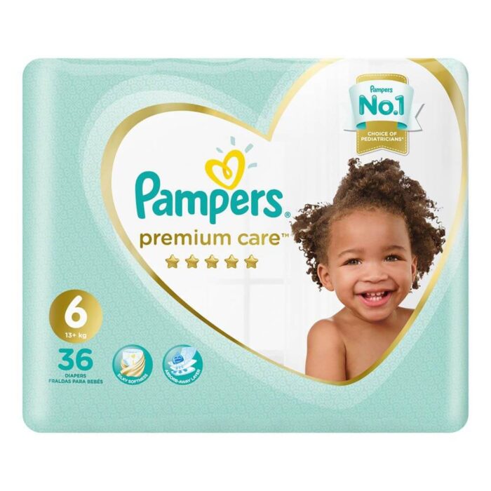 Pampers Premium Care Νo6 (13+kg) 36ΤΜΧ