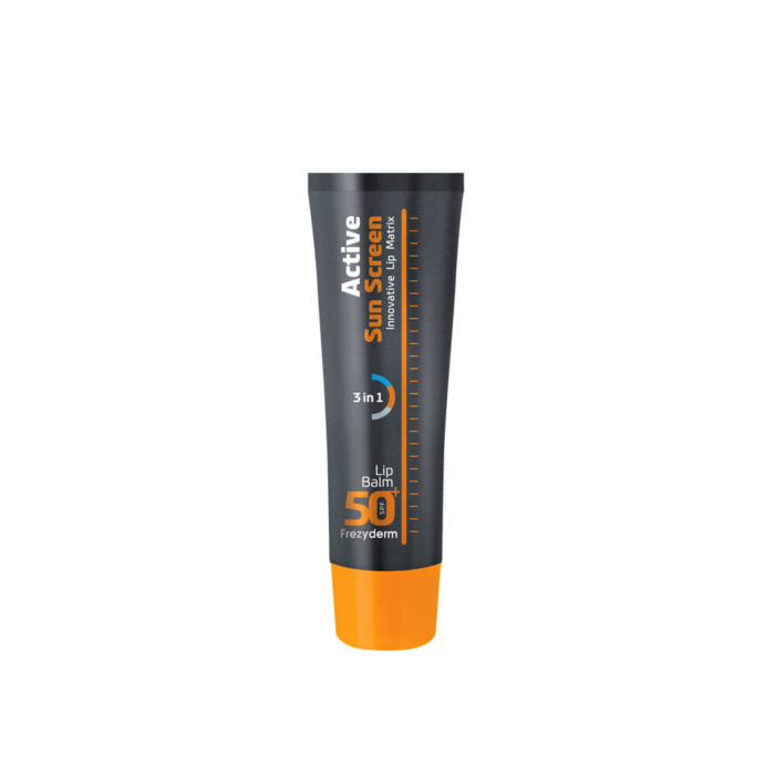 Frezyderm Active Sun Screen Lip Balm SPF 50+ Aντηλιακή Προστασία Χειλιών, 15ml
