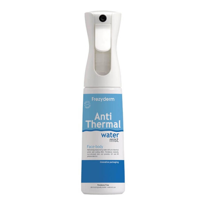 Frezyderm Anti Thermal Water Mist Καταπραϋντικό Ενυδατικό Νερό με Αντιθερμική Δράση, για Πρόσωπο & Σώμα, 300 ml