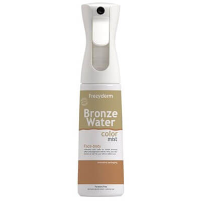 BRONZE WATER COLOR MIST Αυτομαυριστικό Σπρέι - Mist Frezyderm Water Color Mist Αυτομαυριστικό για Ομοιόμορφο Φυσικό Bronze Χρώμα στην Επιδερμίδα, 300 ml