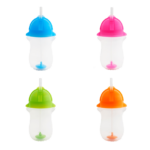 Munchkin Ποτήρι Με Καλαμάκι Και Βαρίδι Πράσινο 296ml 12+μηνών - 1