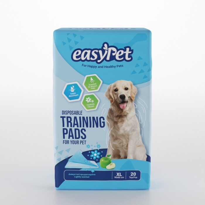 EASYPET Επιδαπέδιες Πάνες για το κατοικίδιο σας - XL -  60x90cm - 20 τεμαχίων
