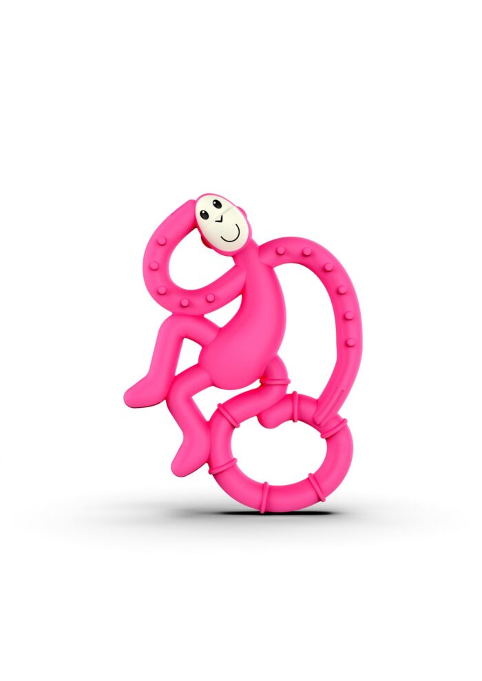 240303 Munchkin MINI MONKEY TEETHER - PINK