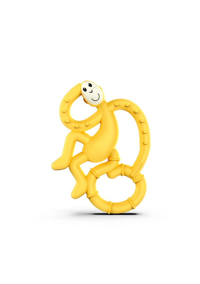1164_20191017131346 Matchstick Monkey Mini Monkey Teether Yellow CODE: 240306 /EAN 0659436975644
