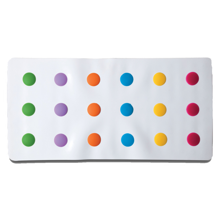 Munchkin antislip-dot bath mat - 1