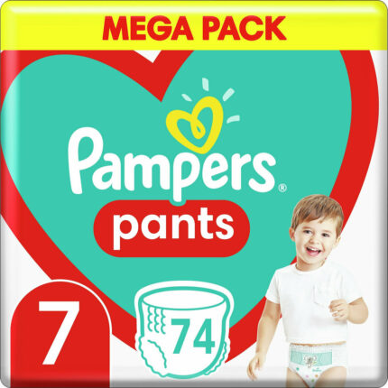Pampers Pants no7 17+kg - 74 τμχ Mega pack
