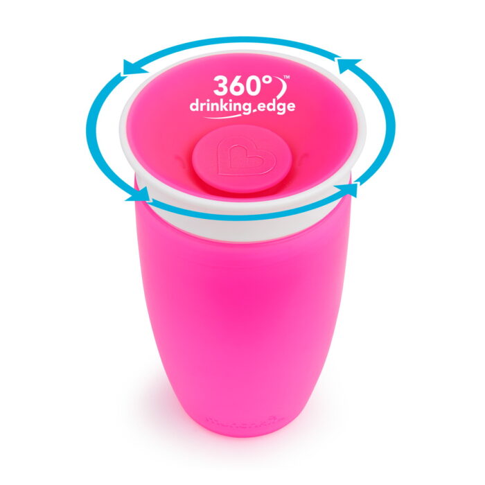 389_20200319182356 Munchkin MIRACLE 360 SIPPY CUP 296ML PINK