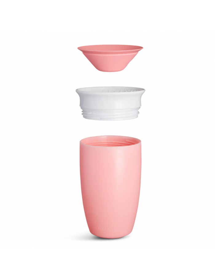 Munchkin MIRACLE 360 SIPPY CUP 296ML PINK - 1