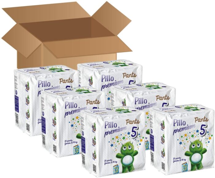 Pillo Premium Pants Junior 6x20= 120 τμχ 08008195001736