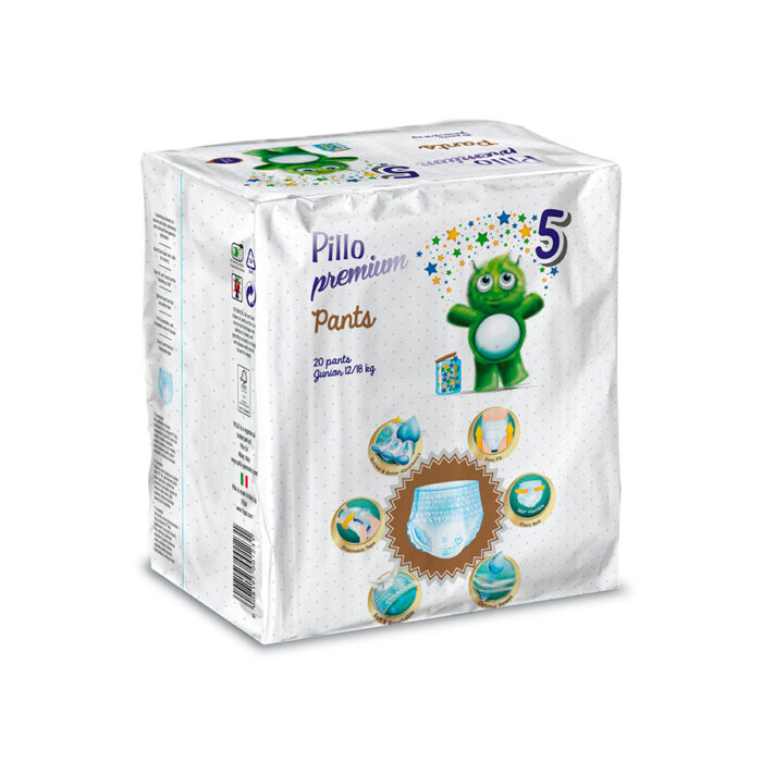 Pillo Premium Pants Junior 20τμχ (12-17kg ) 8008195001262 - 3