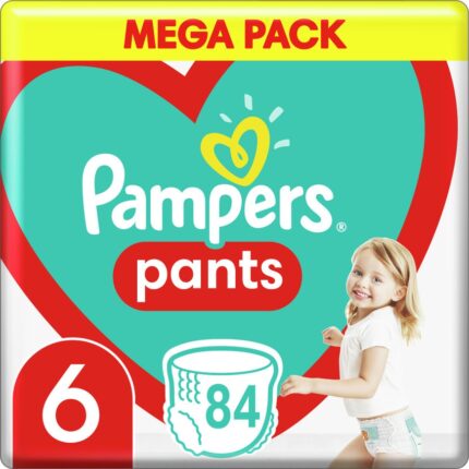 Pampers Pants No 6 (15+kg) 84τμχ MegaPack