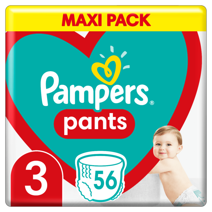 Pampers Pants Νο3 maxi 56TMX (6-11kg)