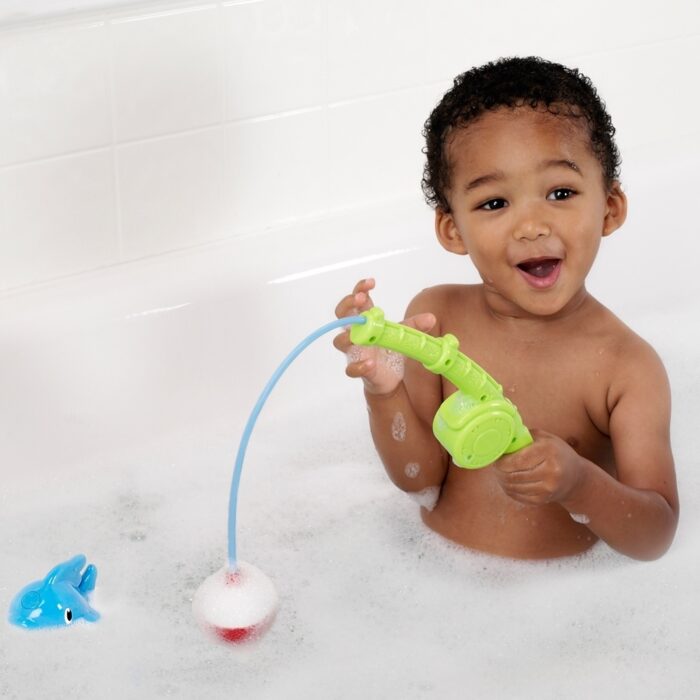 Munchkin Gone Fishin’ Παιχνίδι Μπάνιου Καλάμι Ψαρέματος με Μπουγελόφατσες - 6