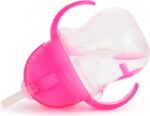 Munchkin Κύπελλο με Καλαμάκι Click Lock Pink 207ml, 6m+ - 5