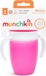 Munchkin Miracle 360° Trainer Cup Fuchsia 207ml - 1