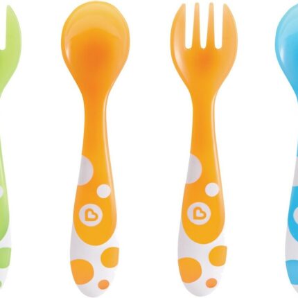 Munchkin Βρεφικό Σετ με Πιρούνι από Πλαστικό για 12+ μηνών 6τμχ