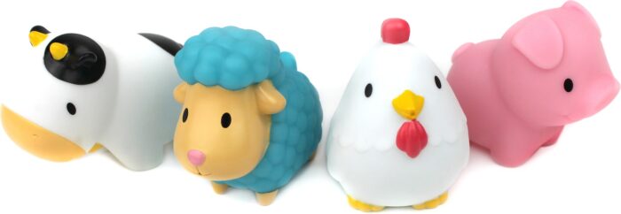 Munchkin Squirtin' Barnyard Friends 4pcs - 4