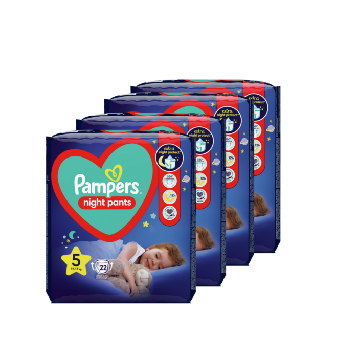 Pampers Night Pants No 5 4X22 VP=88τμχ Monthly Pack