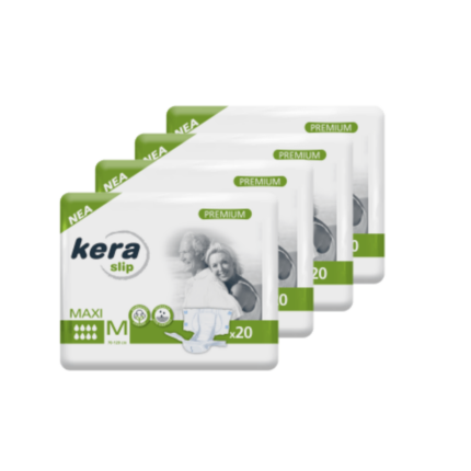 Πανες ακρατειας Kera Slip Medium Maxi (Νυχτος) 4X20  80τεμαχια