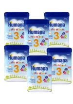 Humana 3 γάλα Μετά το 12ο Μήνα έως + την Νηπιακή Ηλικία, Ρόφημα Γάλακτος σε Σκόνη, 650gr ( NEO – MY PACK) MONTHLY x6