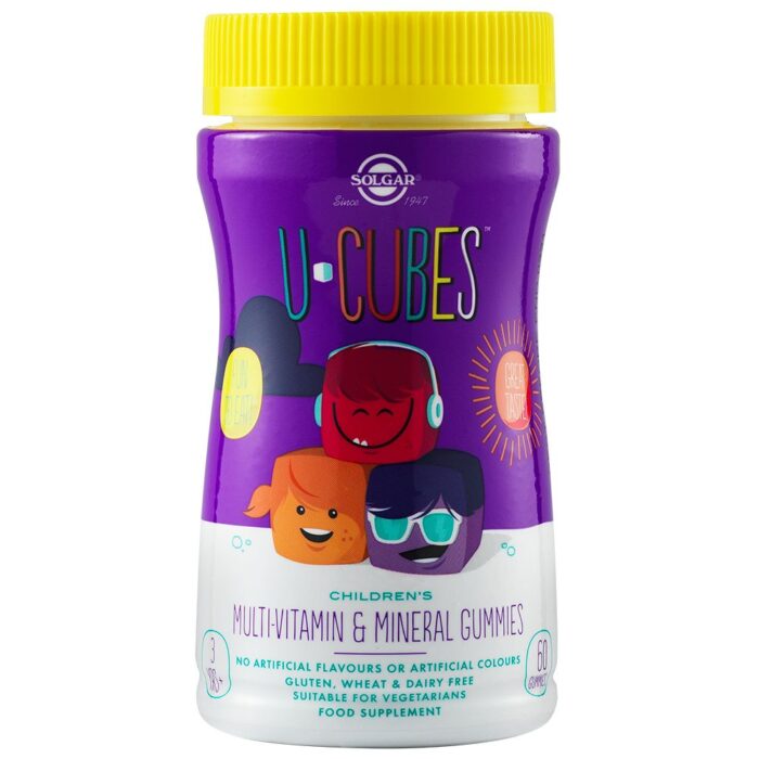 Solgar U-CUBES Multivitamin & Mineral 60gummies