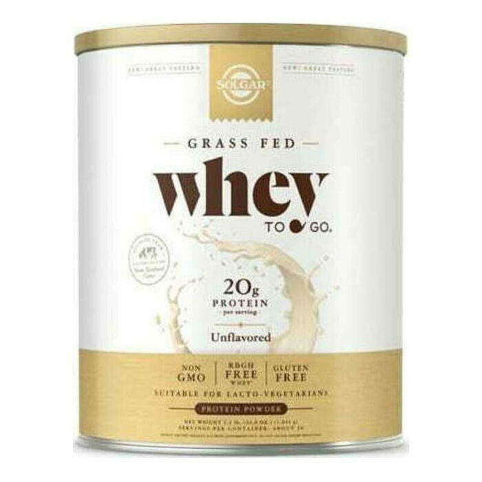 Solgar Grass Fed Whey To Go Πρωτεΐνη Ορού Γάλακτος Χωρίς Γλουτένη 1.044kg