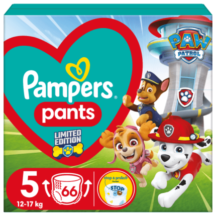 Πάνες Pampers Pants Paw Patrol – limited edition Νο5 (12-17kg) 66τεμ