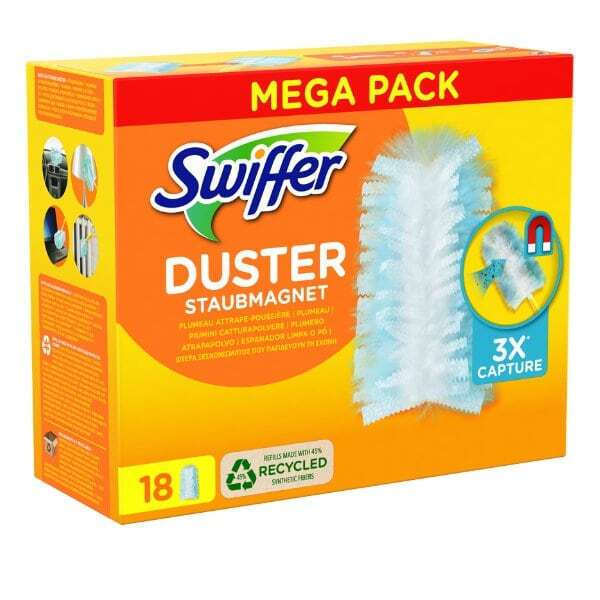 Swiffer Multi Surface Dusters Refills Mega Pack Ανταλλακτικά Πανάκια Ξεσκονίσματος για Όλες τις Επιφάνειες 18 Τεμάχια