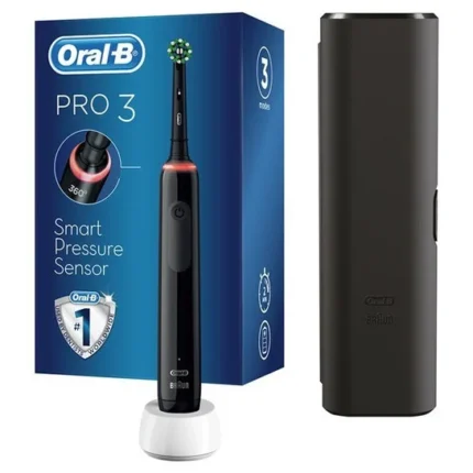 Oral-B Pro 3500 Cross Action Travel Case Ηλεκτρική Οδοντόβουρτσα + Θήκη Ταξιδιού1Τμχ.