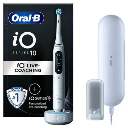 Oral-B iO Series 10 Magnetic White Stardust, Ηλεκτρική Οδοντόβουρτσα 1τμχ.