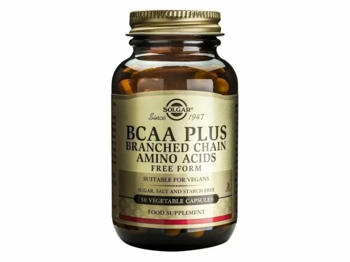Solgar BCAA Plus 50 φυτικές κάψουλες
