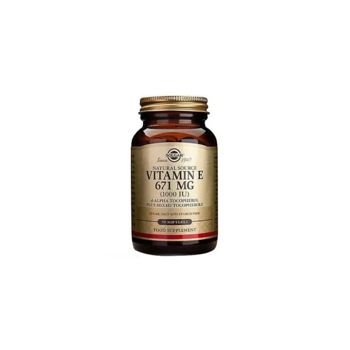 VIT. E 1000 IU softgels  50s
