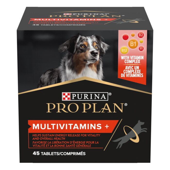 Purina Pro Plan Multivitamin+ Συμπλήρωμα Διατροφής να διατηρήσετε τον σκύλο σας σε καλή φόρμα και γεμάτο ζωντάνια σε Δισκία 67gr