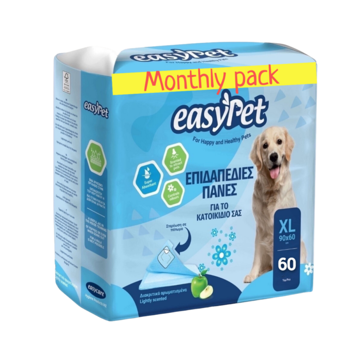 viber_image_2025-02-24_19-58-41-897 Easypet Επιδαπέδιες Πάνες για το κατοικίδιο σας – XL– 60x90cm – 60 τεμαχίων(30x2)