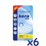 Kera BED Υποσέντονα Large 90x180 15τμχ (6x15) MONTHLY PACK (5207157000807)