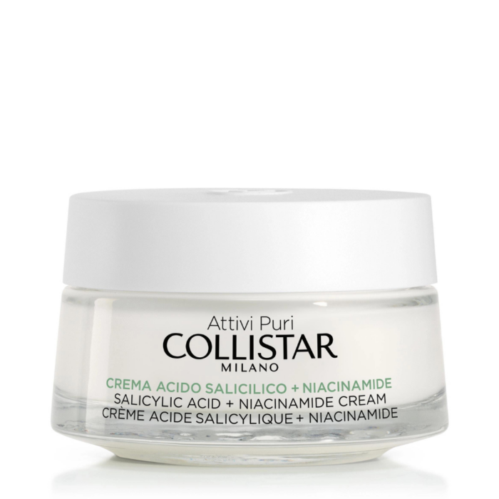 Collistar Attivi Puri Salicylic Acid + Niacinamide Κρέμα για Λάμψη με Νιασιναμίδη 50ml